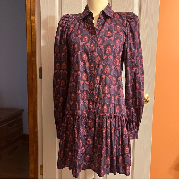 Tuckernuck Dresses & Skirts - Laroque Elegant Long Sleeve Floral Dress